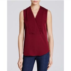 Theory 'Taneah' Cherrywood Crossover Tank